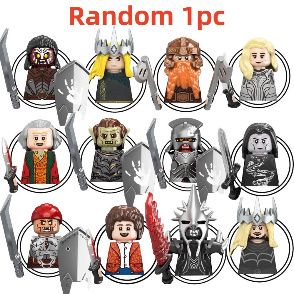

Blind Box TV6411 Mini Action Figure Toys Orcs Dwarf Elves Rohan knight Army Wars Building Blocks Accessories Christmas Gifts