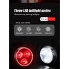 Bicycle Front Rear Light Bike Warning Taillight USB Rechargeable LED Bike Light Waterproof MTB Cycling Lamp Bike Accessories