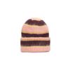 KANGOL Fuzzy Stripe Beanie 3725 Blackberry