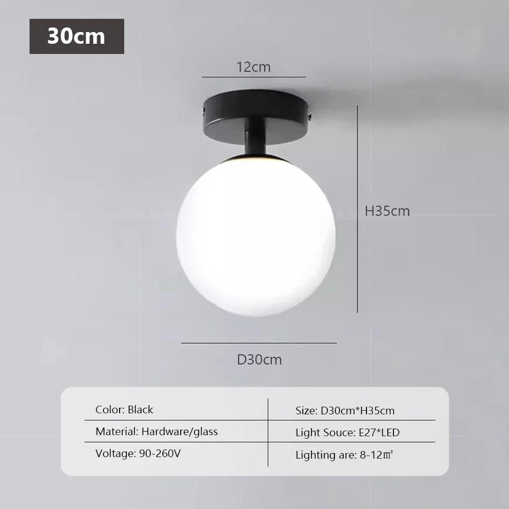Modern Style E27 LED Wall Lamps Nordic Ball Wall Lights for Hallway Bedroom Bedside Lamp Wall Sconc Factory direct sales