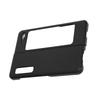 Mobile Phone Cases Shockproof Phone Leather Cover Shell for Samsung Galaxy Z Fold 1   W20Black