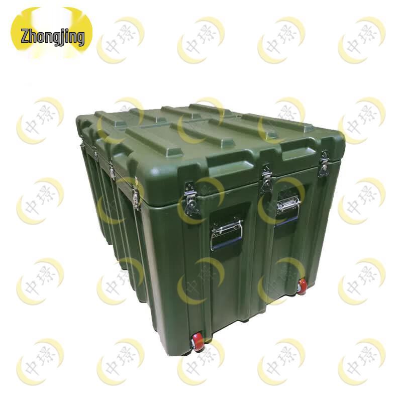 Outdoor Portable Storage Box with Wheels зелёный