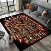2025 New Style Slayer Heavy Metal Band Sign Carpet Rug for Living Room Bedroom Home Sofa Decoration,Kid Play Non-slip Floor Mat