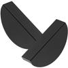 2Pcs Half Round Cabinet Pulls Modern Kitchen Cupboard Wardrobe Drawer Handles Furniture Door Pulls Dresser Handles