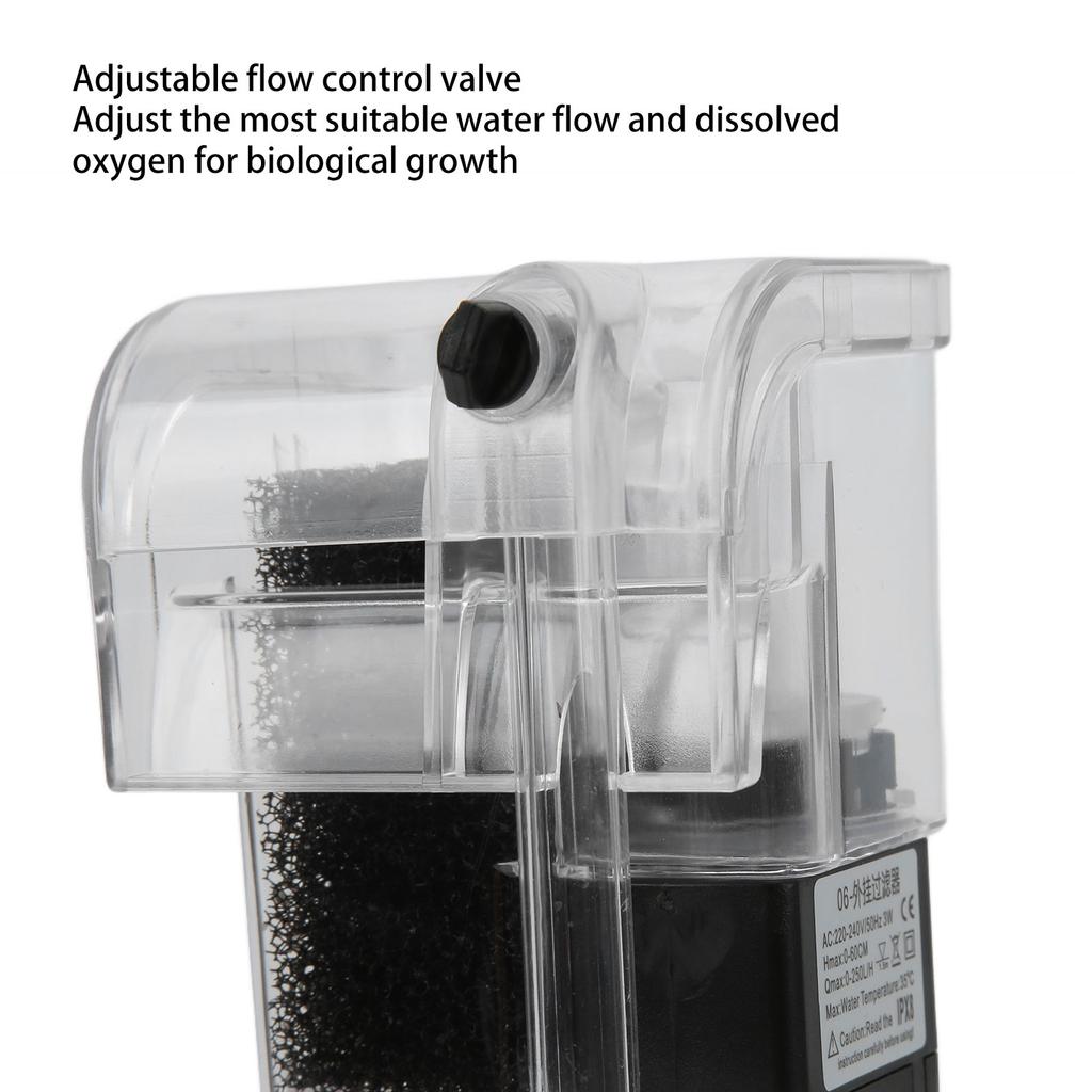 3-in-1 Aquariumfilter   Sauerstoffanreicherung   Am Filter für Fisch-Aquarien
