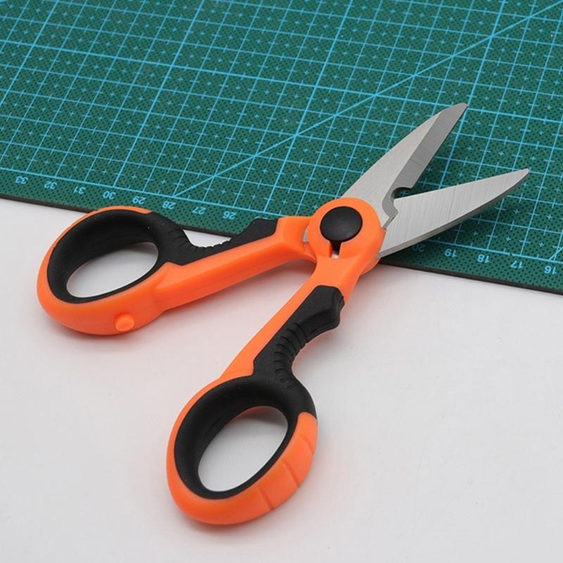Professional Fishing Shears Fishing Braided Line Scissors with Non-Slip Grip Multifunction Heavy Duty Fishing Scissor