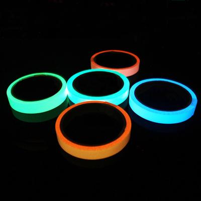 Nastro adesivo di avvertimento di emergenza, visione notturna, PVC, popolare, autoadesivo, 1 pezzo, nastro luminoso, adesivo da parete fluorescente, fosforescente, alta qualità