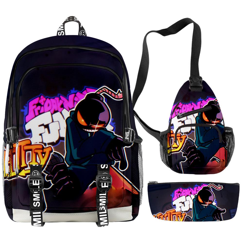 Timeless Distinctive skibidi Toilet Man Laptop Rucksacks pupil Schoolbags 3D Pattern Oxford Water-resistant Boys/Girls Laptop Backpacks