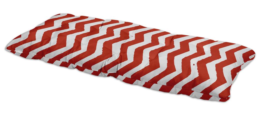 Vargottam Potištěné venkovní lehátko na lavici Voděodolné lehátko na lavici