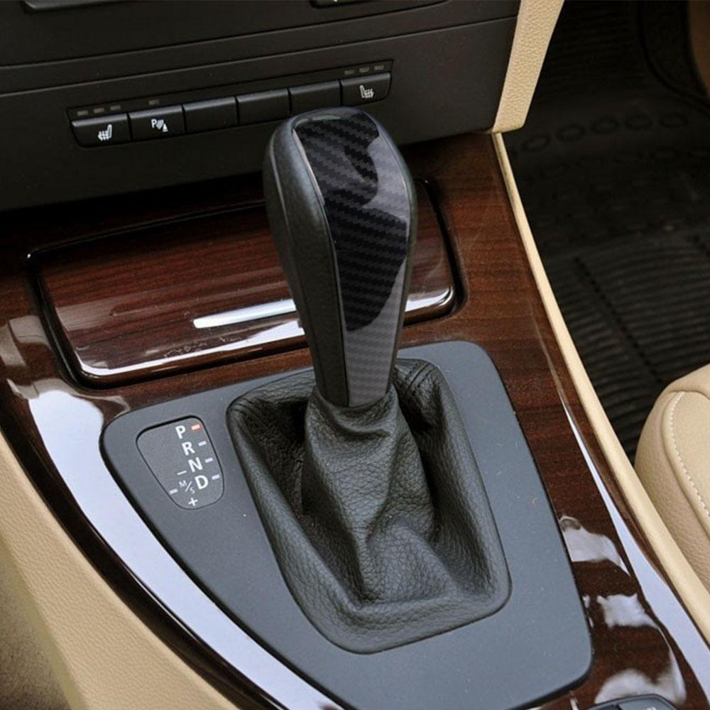 For BMW E87 E90 E92 E93 1 3 5 Series 2006-2011 X1 X3 X5 Gear Shift Knob Sticker Cover Decoration Trim Protector Car Accessories