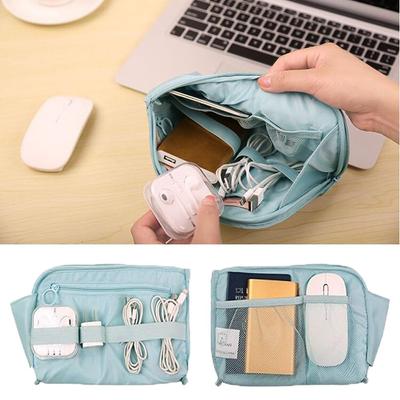 Accessories Small Zipper Pouch Cosmetic Storage Bag Electronic Organizer Travel Cable Organizer Bag