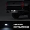 2 Pcs Led Car Number License Plate Lights Lamp Assembly For Chevrolet Silverado Escalade Avalanche GMC Sierra 1500 2500 3500 New