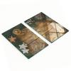 Decorative Glass Chopping and Serving Boards Merry Christmas 2x30x52 Cm