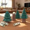 Christmas Tree Decor Ornament One-Piece Molding Piggy Bank with Durable Hidden Money Storage Function Decorative Holiday Desktop Decoration