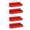 Magnetic Storage Basket Refrigerator Side Organizer Plastic Spice Rack for Kitchen Microwave Washing Machine No Drilling