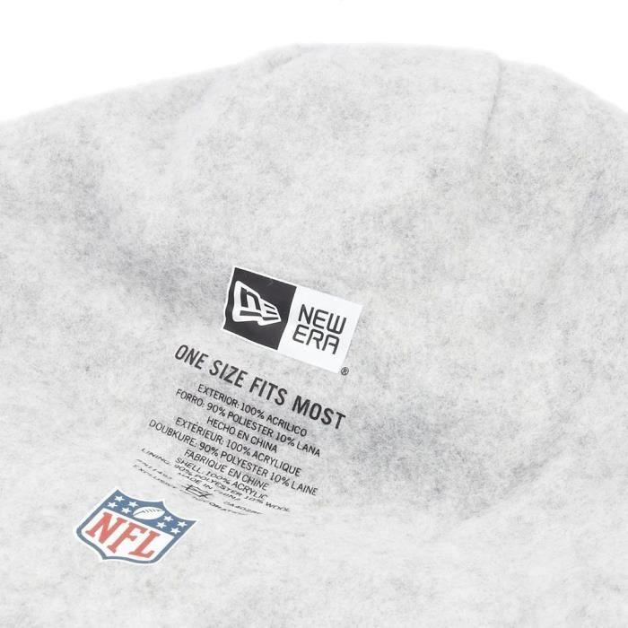 Bonnet D'hiver En Polaire New Era - NFL Shield Noir