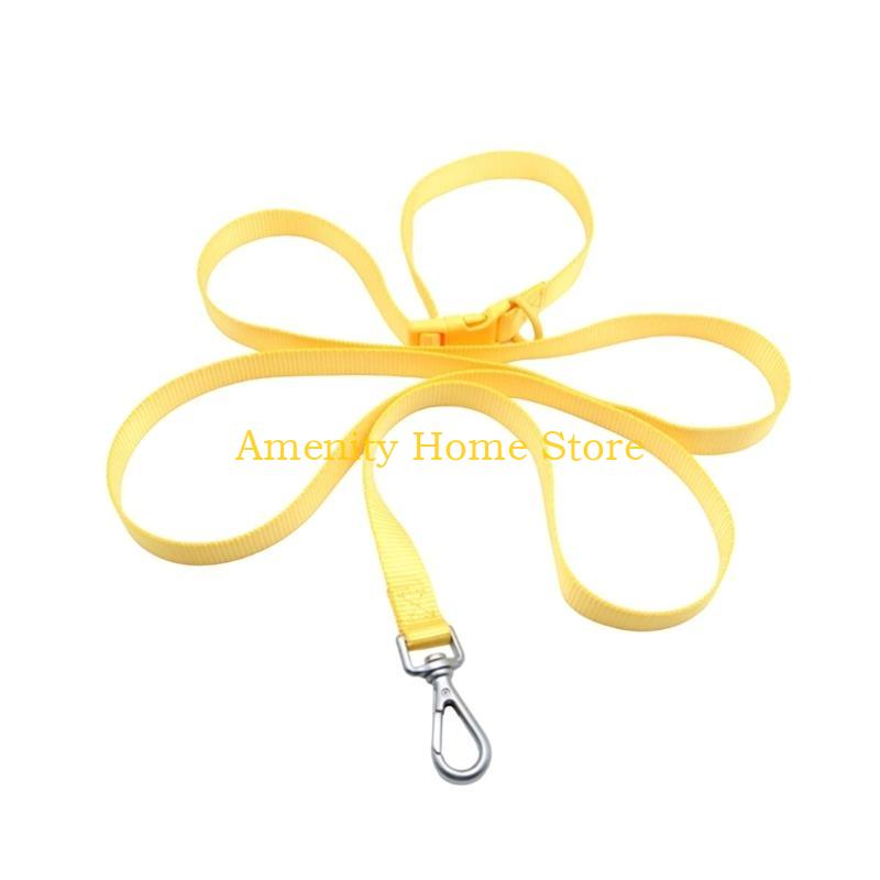 

F26C Large Breeds Leash Pet Leash Outdoor Dogs Training Dogs Leash Rope S size лимонно-желтый