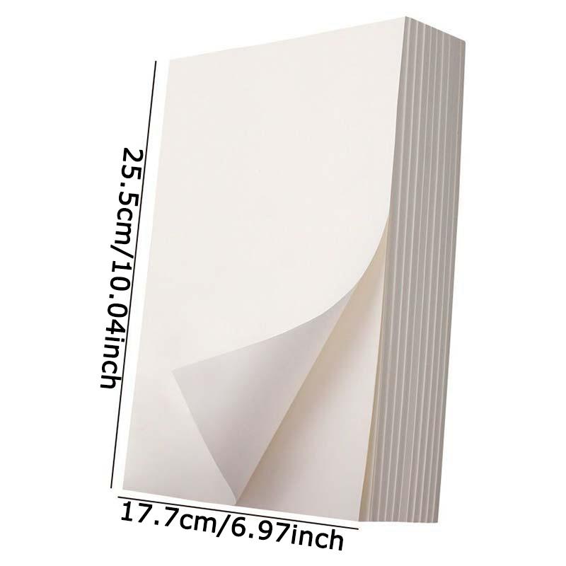 WTEMPO Blank Draft Paper for Drawing Noting Mathematical Calculations Office Sketching Easy To Tear Off Back-to-school Season Necessities for Students