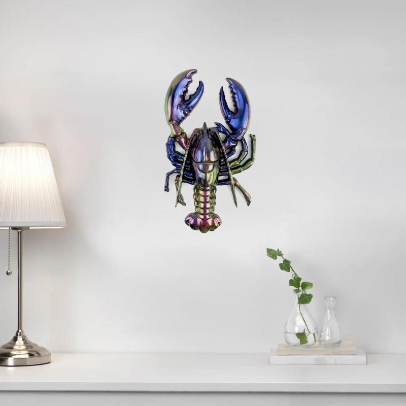 Lobster Resin Molds Silicone,Animal Epoxy Resin Mold Lobster Silicone Mold for Epoxy Resin,Wall Desktop,Cabinets Decor