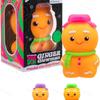 NeeDoh Ginger Glowman Jouet Apaisant 2026 - Jouet anti-stress Edge, Collection pour adultes Schylling
