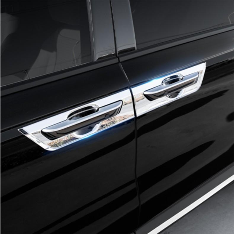 For Kia Carnival -2024 Chrome Exterior Door Bowl Handle Trim Molding Cover