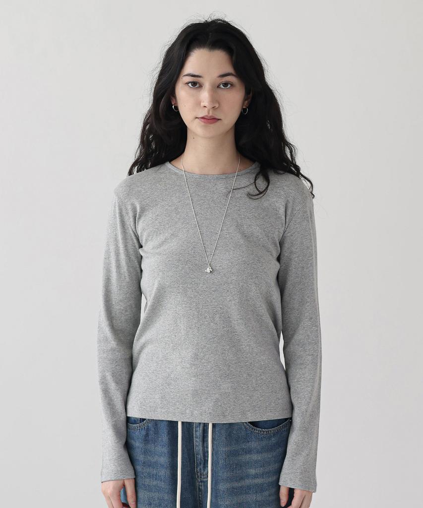 Keullaepeu Robin Round T-Shirt _Gray