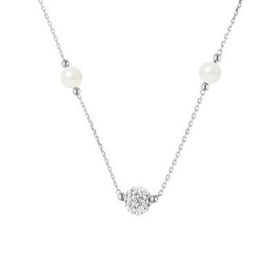 Necklace - LOVA LOLA VAN DER KEEN - Freshwater Cultured Pearls - 925 Sterling Silver - 42 Cm - Women