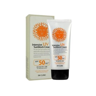 Intensive UV Sunblock Cream SPF50+/PA+++ (2 × 70 Ml) – Daily Broad-Spectrum Sunscreen Cream