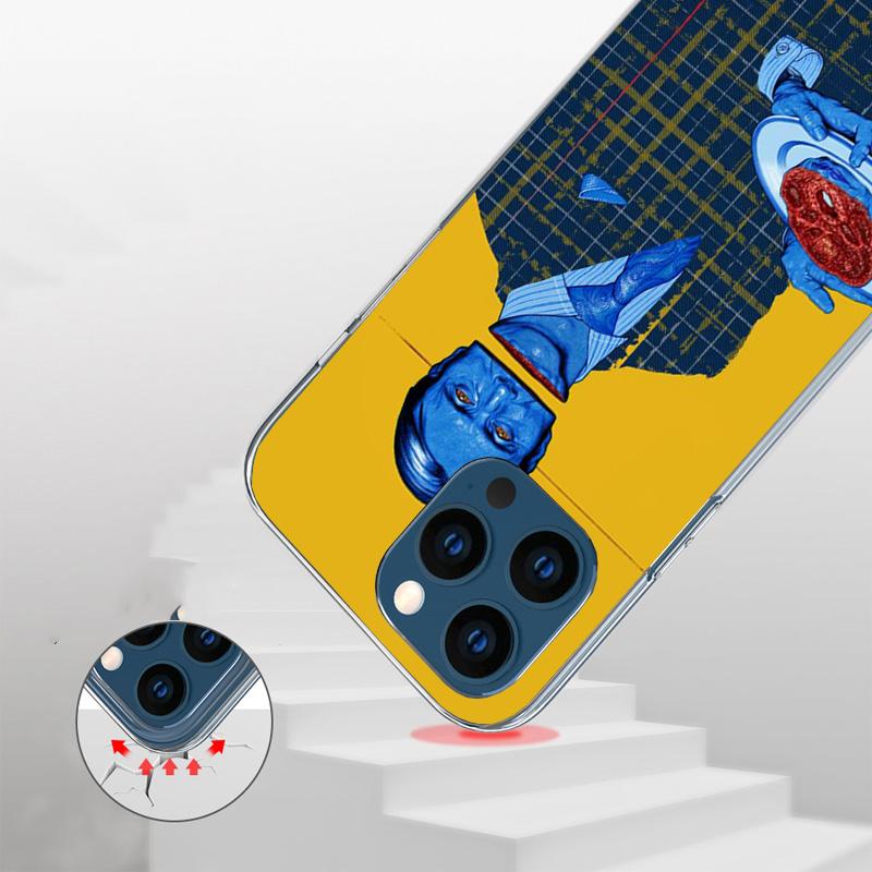 Hannibal Film Handyhülle für iPhone 17 Air 16 11 12 13 Mini 14 Plus 15 Pro Max 7 8E SE 2020 16ProMax Handyhülle Coque 16 11 12