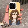 Anime Horimiya Phone Case For IPhone 17 Pro Max 16 Pro Max 15 14 13 11 12 Mini Xs X Xr 7 8 Plus Se Color Silver Cover