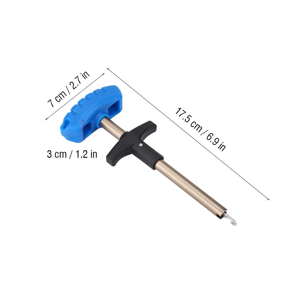 Practical T shaped Fish Hook Detacher Remover Removing Tool Fishing Tackle Accessory(Small)