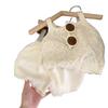 Summer Girls Knit Camisole And Shorts Set Hollow Out Breathable Thin Two Piece Outfit For Kids