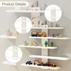 5 Tier Wall Shelf for Action Figures, Toys, Keepsakes, Display Dorm, Kids Room, Home