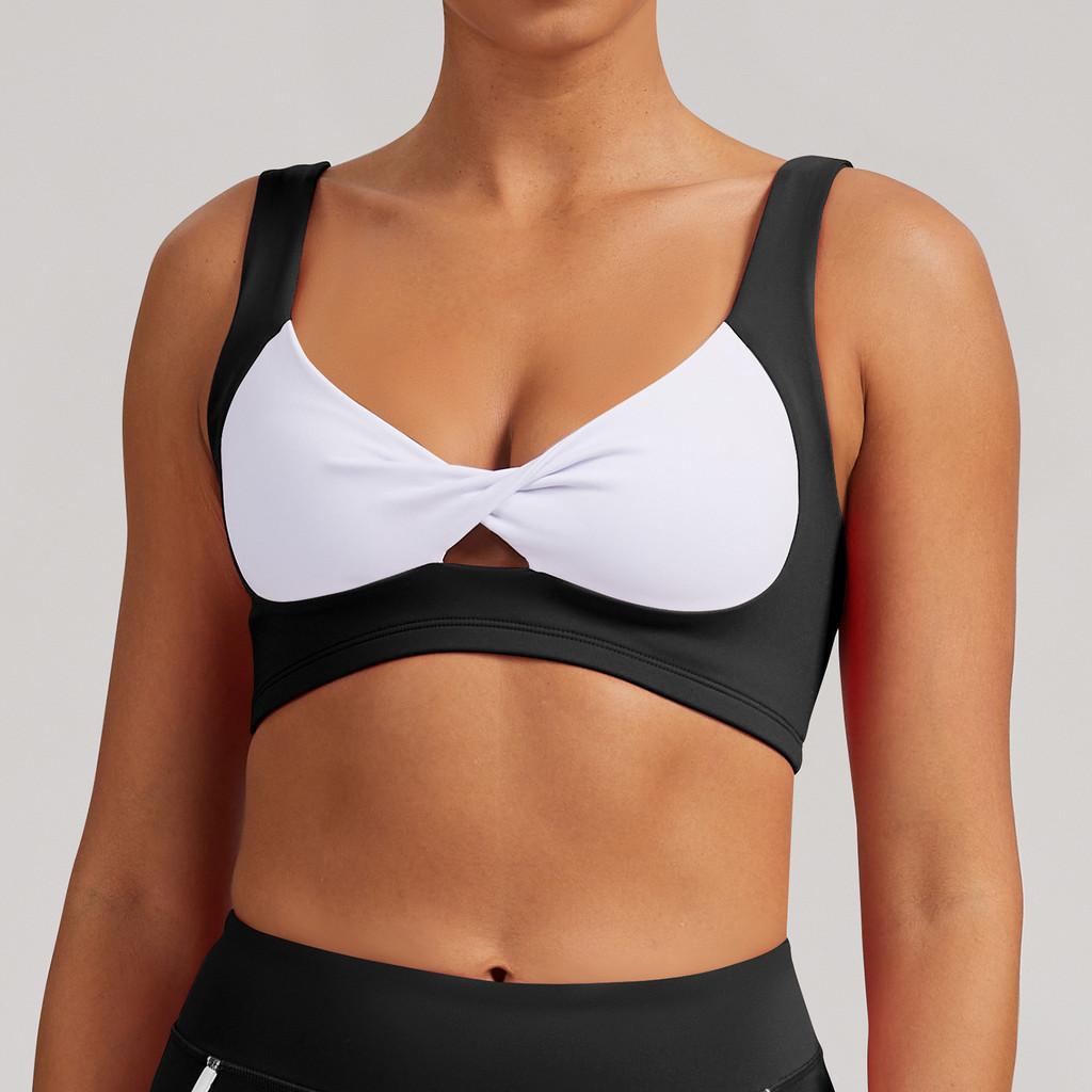 Youth Women Sports Bra With Seamless Design For Running And Yoga Fitness