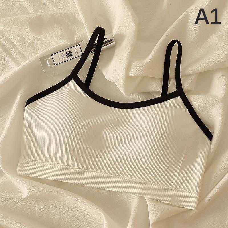 

Бесшовный спортивный бюстгальтер Топ без спинки и бретелек Бюстгальтер пуш-ап Бралетт Бюстгальтер Женский чёрный