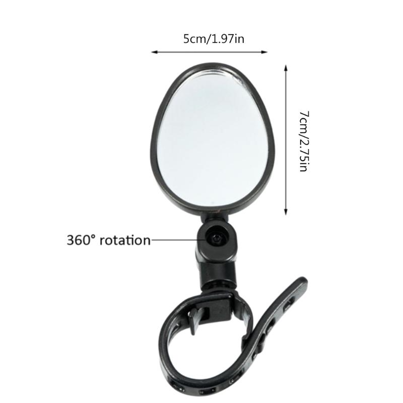 Καθρέπτης Ποδηλάτου Γωνία Ρυθμιζόμενη Πίσω Καθρέπτης Ποδηλάτου Βάση Τιμονιού Καθρέπτης Αξεσουάρ Ποδηλάτου Βουνού Δρόμου Ανθεκτικός