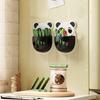 Panda Refrigerator Magnets Sealing Clips Strong Magnetic Organizer for Kitchen Storage Cute Animal Design Bag Sealers Food Freshness Preservers
