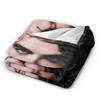 Manta Quente Viagem de Avião Ian Somerhalder The Vampire Diaries Manta de Sofá Cobertor de Flanela Para Sala de Estar Cobertor de Sofá-Cama