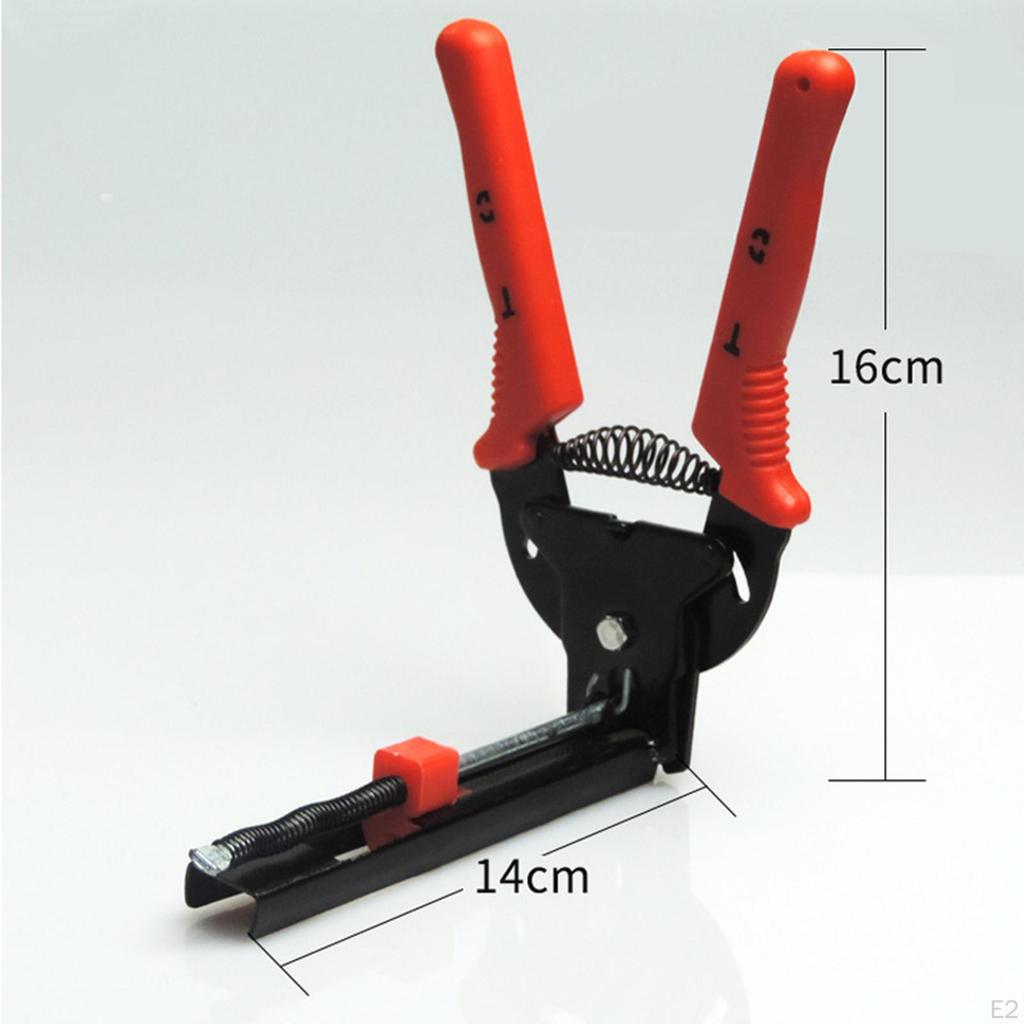 Cage Pliers Fastening Clamp M Type Nail Ring Hog Plier for Installation Repair