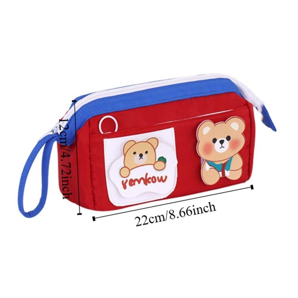 Cute Design Student Pencil Case High Aesthetic Value School Stationery Bag Student Stationery