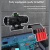 Pull Ring Loading Shell Throwing Soft Bullet Toy Gun Safety Foam Dart with Scope Sight, Outdoor Shooting Play Toy for Children