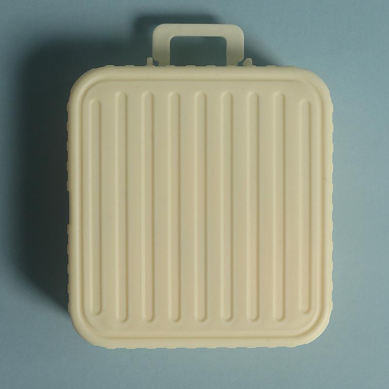 Makeup Sponge Holder Air Cushion Container Beauty Storage Case Travel Protable Cosmetic Puff Holder Square Box Empty Eco-Friendl