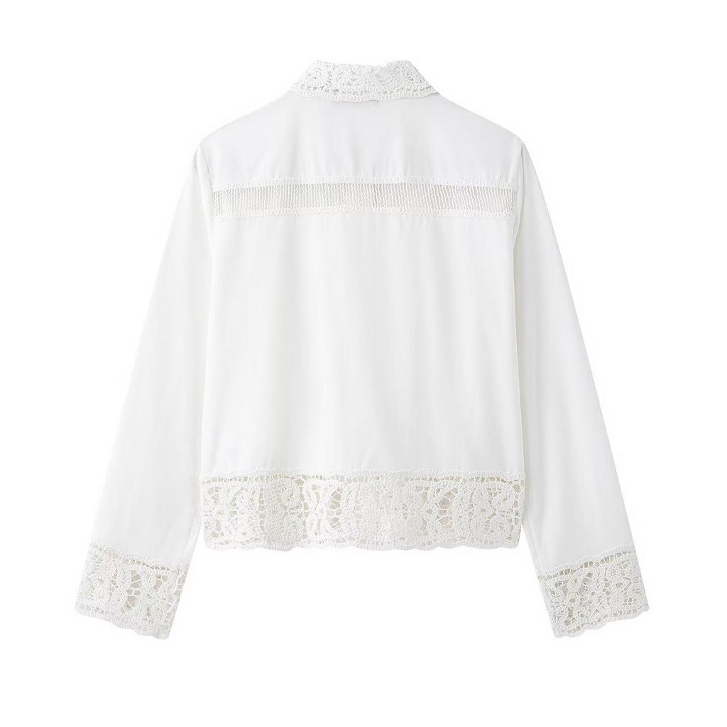 2025 Spring Women's European & American Style Long Sleeve Shirt and Pants Set