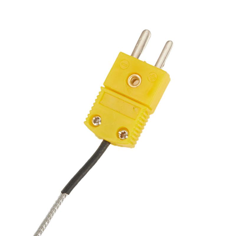1pc EGT K Type Thermocouple Exhaust Probe High Temperature Sensors 1/8" NPT Threads 2m Cable Adjustable Pressure Lock