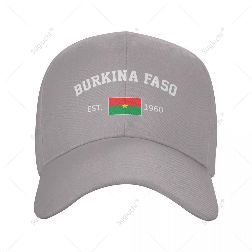 Baseball Cap Burkina Faso EST Independence Day Wild Sun Shade Peaked Adjustable Outdoor Caps