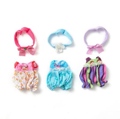 6-inch Mini Reborn Doll Clothes Summer Realistic Silicone BJD Doll Accessories