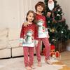 Family Matching Print Sets Pajamas Loungewear Outfits Family Matching Long Sleeve Tops+Pants Set