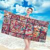 Microfiber Beach Towels,Oversized,Absorbent,Compact,Sand Proof Beach Blanket, Lightweight Towel For The Swimming, Sports, Beach