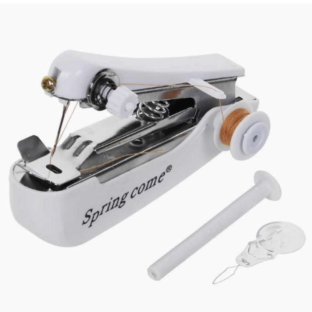 Portable Mini Handheld Sewing Machine Multifunctional Manual Stitch Tool Easy To Use For Quick Repairs And DIY Projects