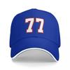 White Red Lucky Number  Sport Baseball Caps For Women Unisex Unisex FeUnisex Beach Sunscreen Hat Hip Hop Trucker Cap